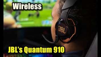 JBL’s Quantum 910 Wireless, A Gaming Headset