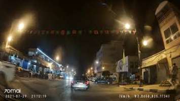 70mai a800s dash cam review night drive