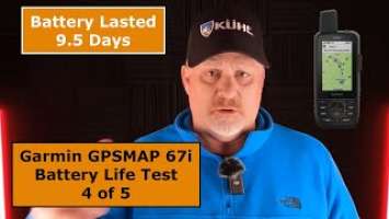 Garmin GPSMAP 67i Battery Life Test 4 of 5
