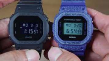 CASIO G-SHOCK DW-5600BB-1 VS G-SHOCK DW-5600DE-2