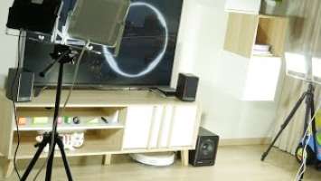 Microlab FC-330 2.1 Speakers sound & bass excursion test [HQ]