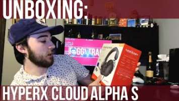Unboxing HyperX Cloud Alpha S Headset