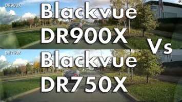 Blackvue DR900X 4K UHD vs DR750X Full HD 1080p Day & Night Dashcam Comparison EDR AUTO FR
