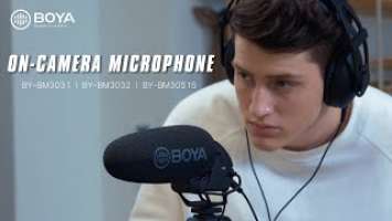 BOYA BY-BM3031 & BY-BM3032 & BY-BM3051S On-Camera Shotgun Microphone
