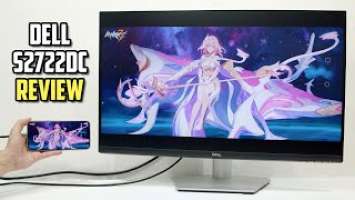 Dell S2722DC In-Depth Review - Best Budget 27" 1440p QHD IPS USB-C Monitor for PS5!