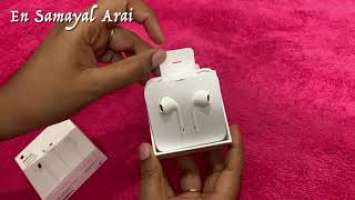 #Unboxing #EarPods with Lightning Connector #Apple #iphone |budget friendly earpods |Apple Earpods