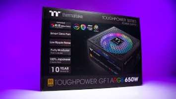 Thermaltake ToughPower GF1 ARGB 650w Power Supply Unboxing