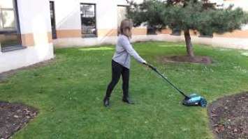 GARDENA : Pauline FAROULT, prise en mains de la Tondeuse à gazon HandyMower Li-18/22 à batterie [2]