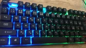 Recenze na klávesnici Trust GXT 838 Azor Gaming Combo