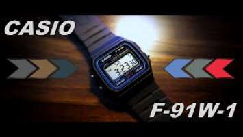 Casio F-91W-1 Watch Overview
