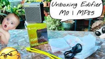 Quick unboxing of Edifier M0 or MP85 mini Bluetooth speaker in 2023