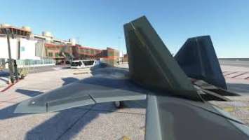 Microsoft Flight Simulator XBOX SERIES X NEW BREDOK3D F22 RAPTOR