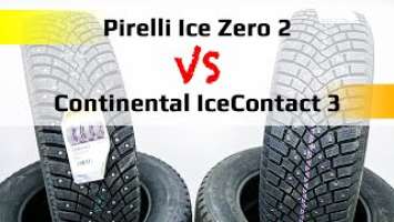 Pirelli Ice Zero 2 =или= Continental IceContact 3 /// что лучше?
