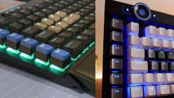 Corsair K100 RGB vs K95 Platinum XT keyboard comparison. What's new?