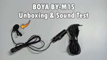 BOYA BY-M1S Unboxing & Review | Best Collar Mic for YouTube Video