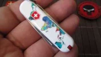 The Victorinox Classic SD Limited Edition  The World - My Home