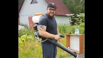 Борьба с борщевиком со Stihl -обзор опрыскивателя
