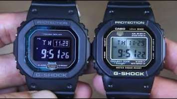 CASIO G-SHOCK GW-B5600-2 VS G-SHOCK DW-5035D-1B