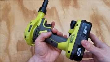 Ryobi One+ 18V P738 High Volume Power Inflator Review