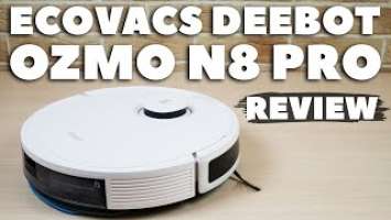 Ecovacs Deebot OZMO N8 PRO REVIEW: Lidar, obstacle avoidance, vacuuming and mopping✅