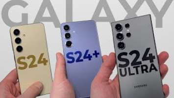Всі Samsung Galaxy S24 лінійки | Перші враження