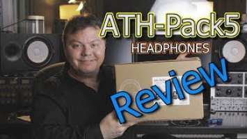 Audio Technica ATH-Pack5 (Ath-m50x -Ath-m20x) - unboxing and review
