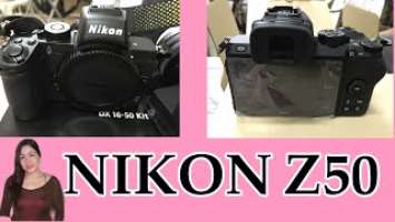 NIKON Z50 | UNBOXING VALENTINES GIFT | HAPPY WIFE | AngelannBrent