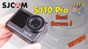 SJCAM SJ10 Pro Dual Screen Action Camera - REVIEW & SAMPLE FOOTAGE
