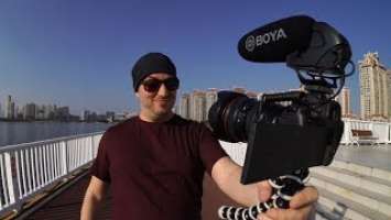 Boya BM3032 on camera shotgun microphone a great audio vlogging solution