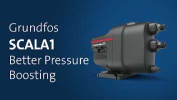 SCALA1 - A better pressure boosting system