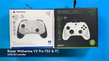Unboxing - Razer Wolverine V2 Pro Wireless Pro Gaming Controller For PS5 and PC