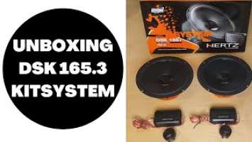 Unboxing Hertz DSK 165.3 Car Midbas Speaker Kit System