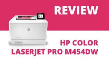 HP Color LaserJet Pro M454dw A4 Printer