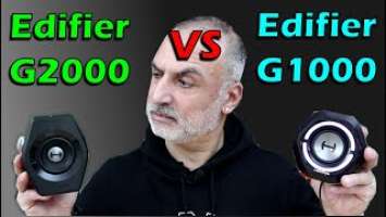Edifier G2000 vs Edifier G1000 - What is the best gaming speakers between the two?