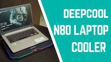 Best Affordable Laptop cooler? Deepcool N80 RGB Laptop Cooler Review