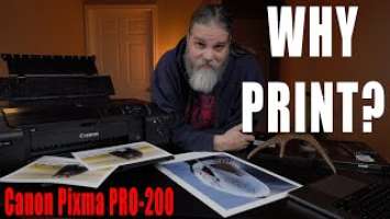 Canon Pixma PRO-200 Printer -PRINT GIVEAWAY DETAILS !