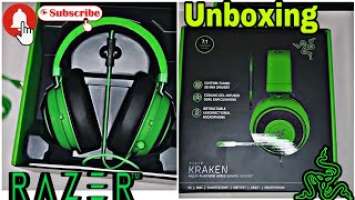 unboxing Razer Kraken Multi-Platform Wired Gaming Headset