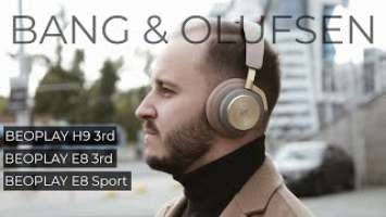 Обзор беспроводных наушников Bang and Olufsen Beoplay H9 3rd Gen/Beoplay E8/Beoplay E8 Sport