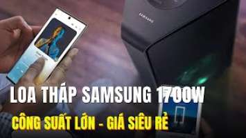 Hạ SỐC Samsung MX-ST90B về giá NHỈNH 6 CỦ: Loa tháp kháng nước 1700w chống hú