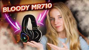 A4Tech Bloody MR710. Бездротова преміум-гарнітура! Огляд