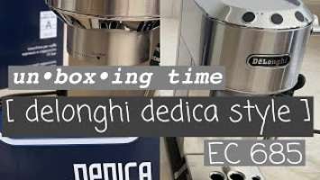 DELONGHI DEDICA STYLE EC685 - UNBOXING