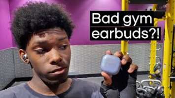 Samsung Galaxy Buds Pro (Black and Silver) | Unboxing and Gym Test