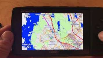 Garmin 276cx routing defect
