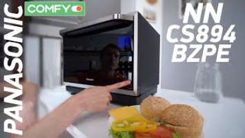 Panasonic NN-CS894BZPE - многофункциональная СВЧ-печка с опцией ECONAVI - Обзор от Comfy.ua
