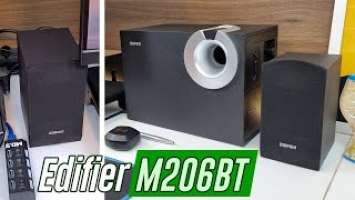 É subwoofer que você quer? (Edifier M206BT Review / Caixas de som)