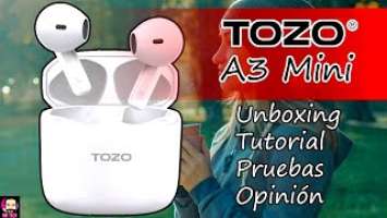 TOZO A3 Wireless Earbuds Bluetooth 5 3 Half in Ear Lightweight Headsets & TOZO S2 44mm 2023 Smart Wa