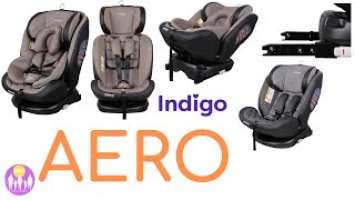 Автокресло Indigo Aero 0-36 кг. По-быстрому. DKS