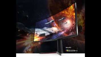 Монитор LG 34GN850-B / 34" UltraWide 21:9 / Распаковка