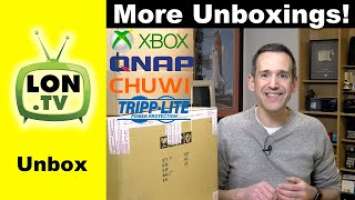 More Unboxings! Combo NAS/POE Switch, a new Windows Tablet, Xbox One X, and a USB Extender