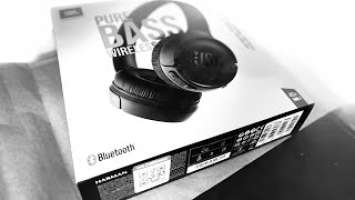 Распаковка беспроводных наушников JBL TUNE 510bt black